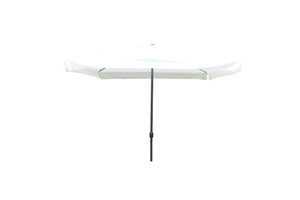 Parasol droit carré 2,95 x 2,95 m écru