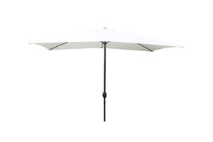 Parasol droit rectangulaire 2,93 x 1,93 m écru
