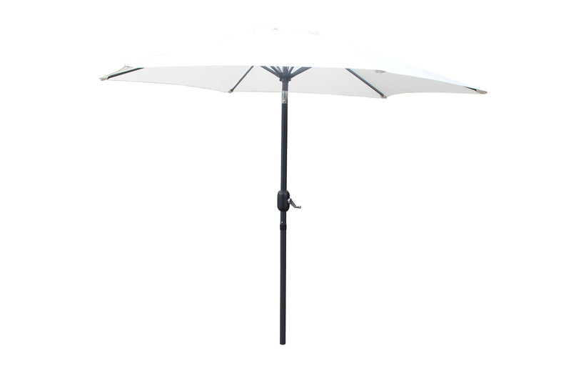 Parasol droit rond 2,5 x 2,5 m écru 