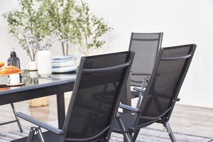 salon de jardin en aluminium gris de 10 places Ravenne 10 zoom 3