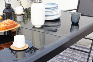 salon de jardin en aluminium gris de 10 places Ravenne 10 zoom 5