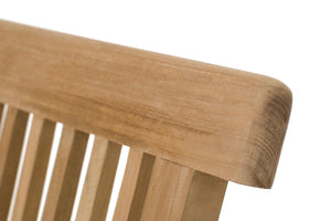 salon de jardin repas teck 4 chaises et 2 fauteuils zoom 1