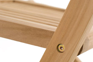 salon de jardin teck 6 chaises zoom 1