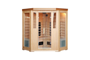 sauna bois 3/4 places