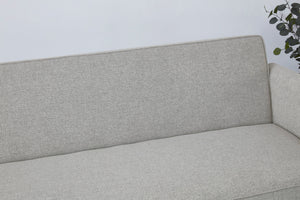 soho Canape design convertible 3 places gris clair concept usine dossier