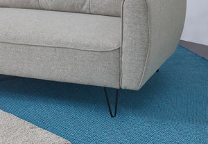 soho Canape design convertible 3 places gris clair concept usine pieds