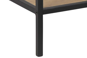 table basse industriel en bois et Couleur Noir Factory zoom 2
