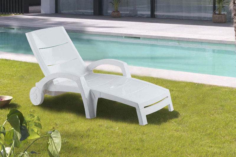 transat en plastique recyclé Blanc Ocean